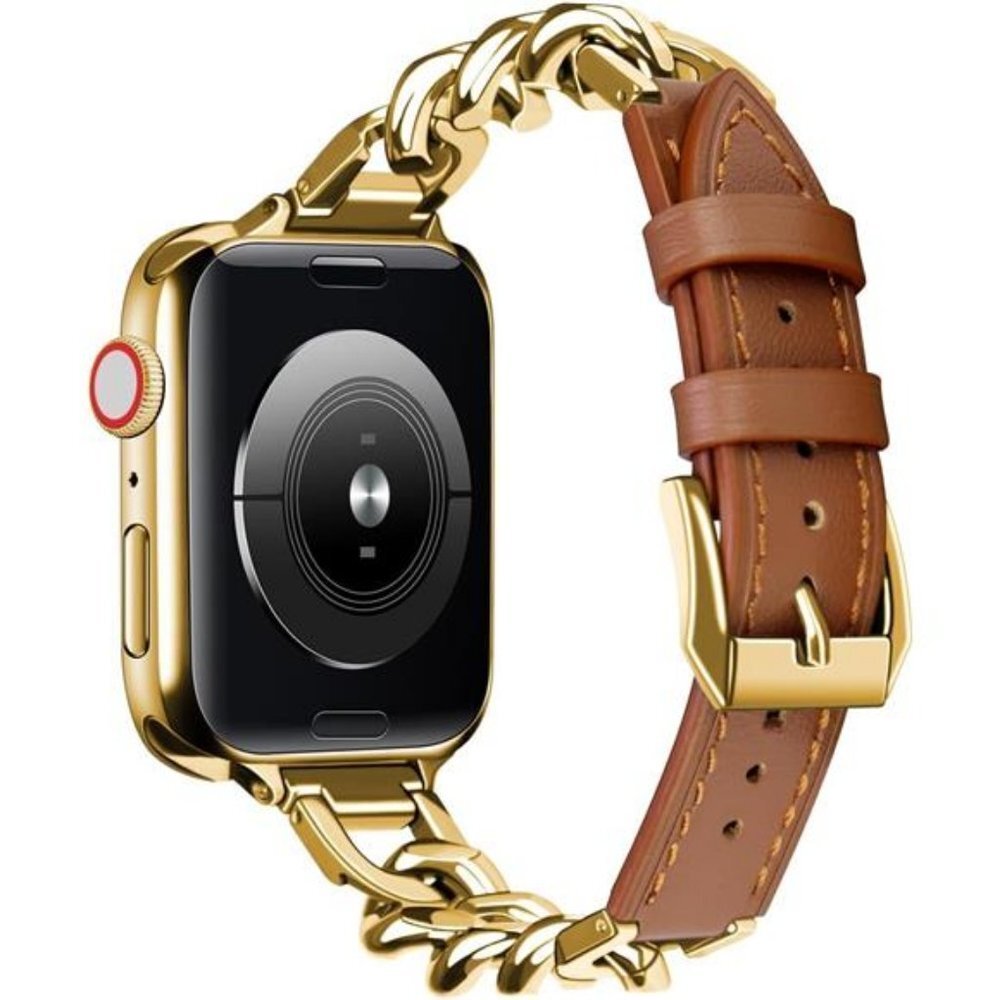 Apple Gold and Brown Women's Watch